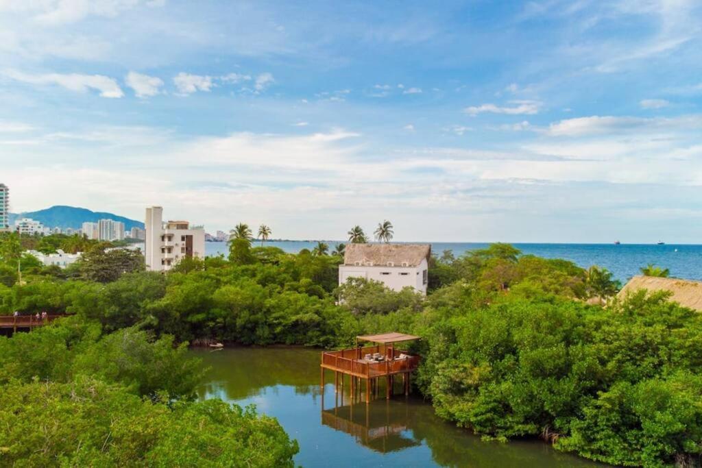 Apartamento Encantador Samaria Club De Playa, 3 Alcobas 6 Personas Playa Privada Santa Marta  Exteriör bild